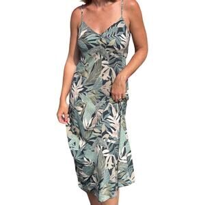 Z-Supply Lark Cusco Leaf Sleeveless Slip Beach/Cruise/Travel Dress Size S